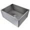 Nantucket Sinks 23-Inch Farmhouse Fireclay Sink with Concrete Finish FCFS2418S-Concrete - alternate 2